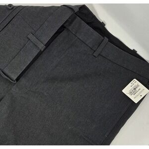 NEW Nordstrom Men's Dress‎ Pants 42x30 Charcoal Gray Wrinkle Free NWT